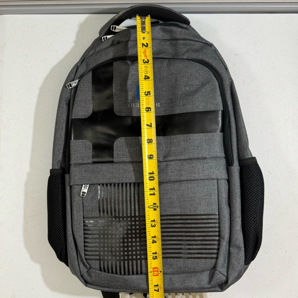 Oulanshi School Business Laptop Backpack with USB Charging Port Unisex NWT - Picture 6 of 17